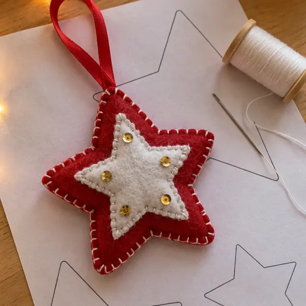 Estrella de fieltro